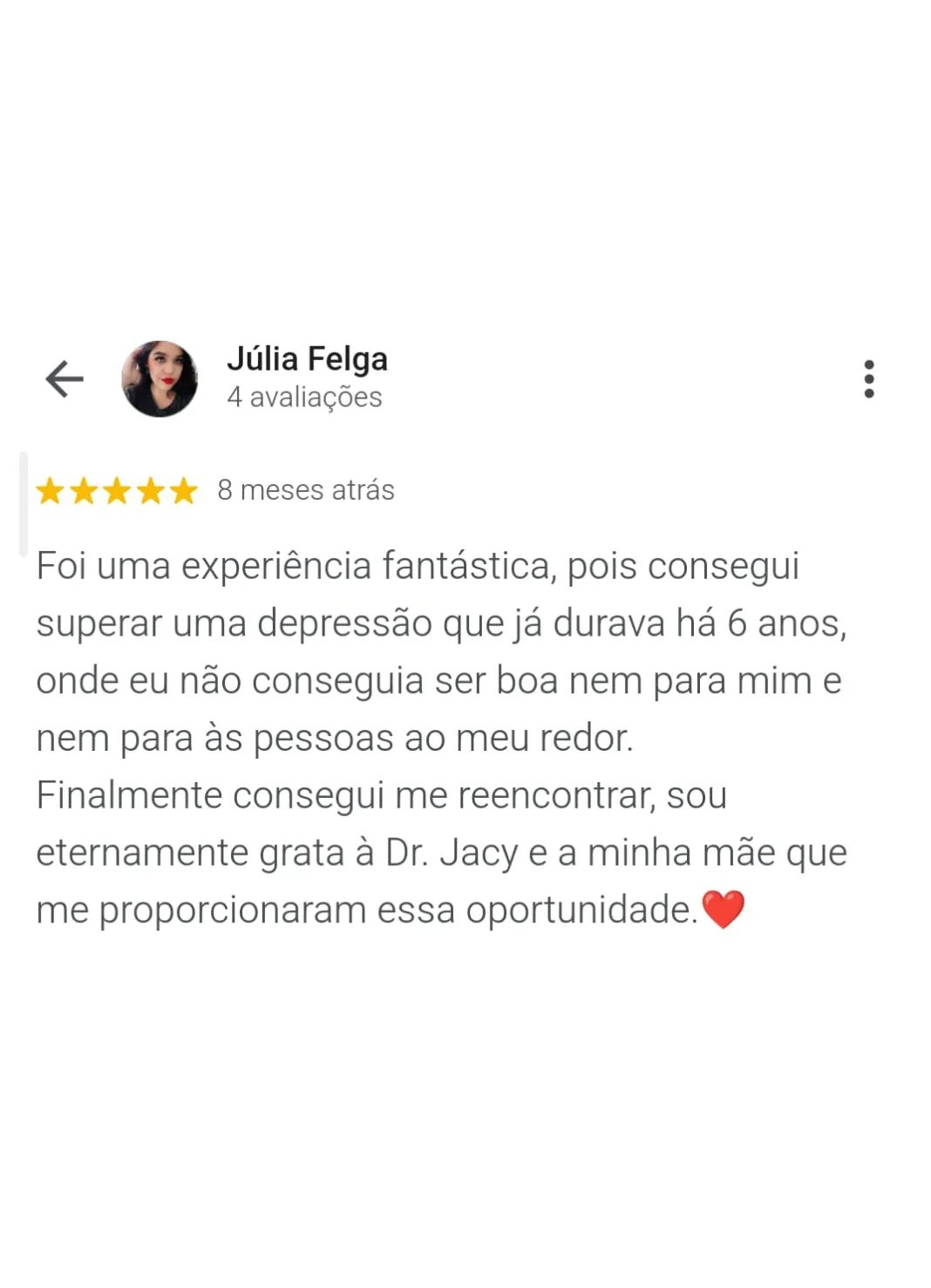 Venceu a Depressão